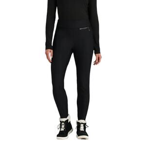 OBERMEYER Women's Jinks ITB Softshell Pants Size 10 Black Waterproof Stirrup NWT